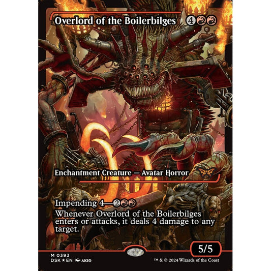 Overlord of the Boilerbilges, 393, mythic, Magic: The Gathering, Duskmourn: House of Horror