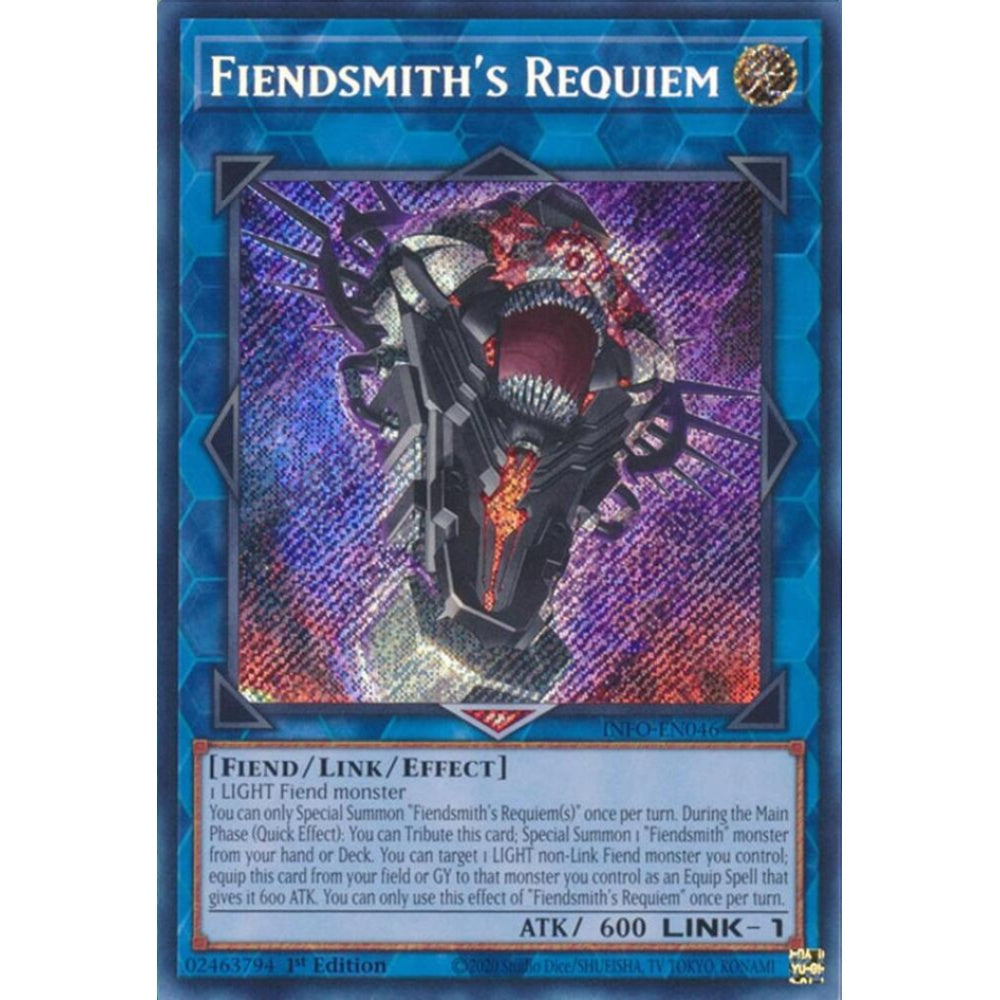 Fiendsmith's Requiem INFO-EN046 Secret Yu-Gi-Oh The Infinite Forbidden