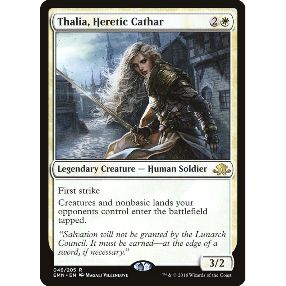 Thalia, Heretic Cathar rare 46 Magic the Gathering Eldritch Moon