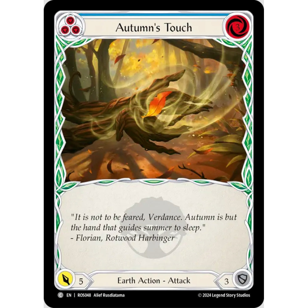 Autumn's Touch (Blue), ROS048, Common, Flesh and Blood, Rosetta
