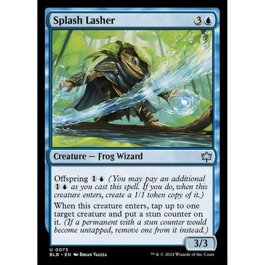 Splash Lasher, 73, uncommon, Magic: The Gathering, Bloomburrow