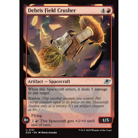 Debris Field Crusher uncommon 131 Magic the Gathering Edge of Eternities