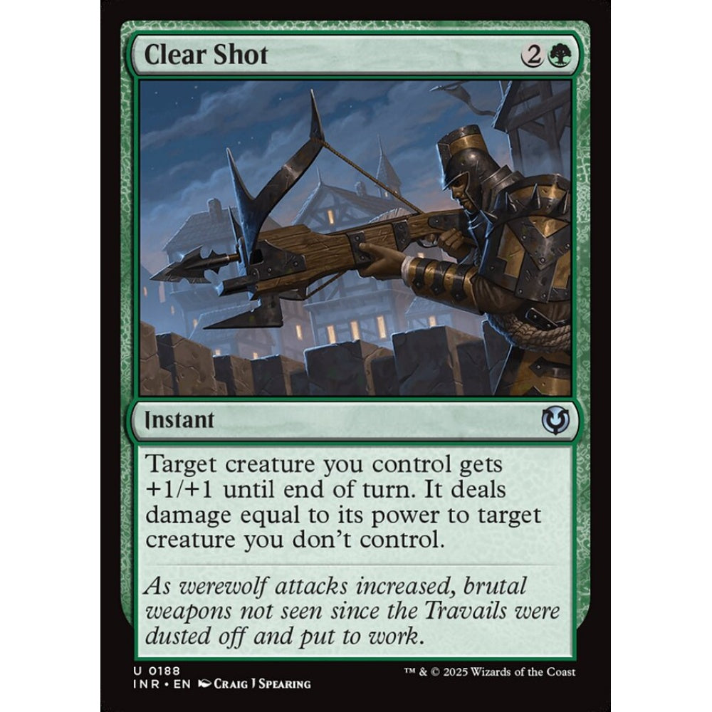 Clear Shot, 188, uncommon, Magic: The Gathering, Innistrad Remastered