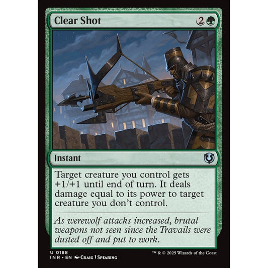 Clear Shot, 188, uncommon, Magic: The Gathering, Innistrad Remastered