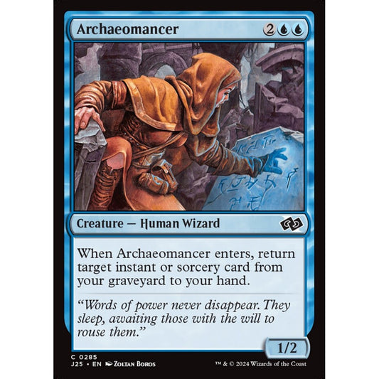 Archaeomancer, 285, common, Magic: The Gathering, Foundations Jumpstart