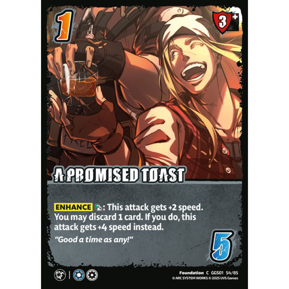 A Promised Toast 54/85 Universus Card Game Guilty Gear -Strive- C Non-Foil