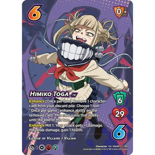 Himiko Toga, 1/180, CH, UniVersus, MHA07 Girl Power