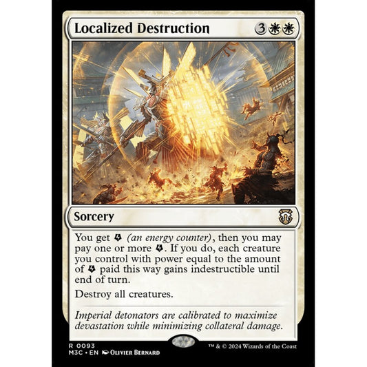 Localized Destruction, 93, rare, Magic: The Gathering, Modern Horizons 3