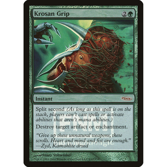 Krosan Grip rare 8 Magic the Gathering Friday Night Magic 2010