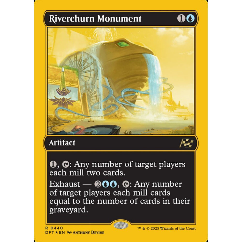Riverchurn Monument, 440, rare, Magic: The Gathering, Aetherdrift