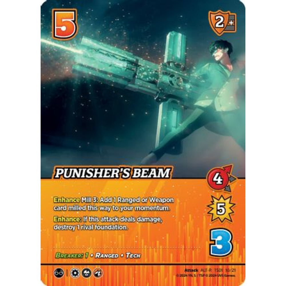 Punisher's Beam, 10/21, R-ALT, UniVersus, Cowboy Bebop & Trigun Stampede