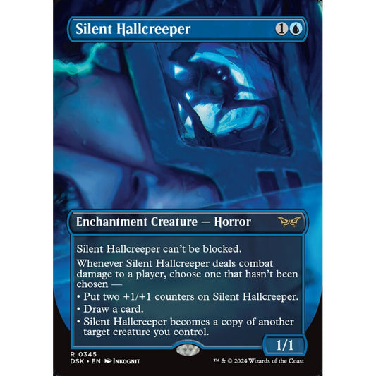 Silent Hallcreeper, 345, rare, Magic: The Gathering, Duskmourn: House of Horror