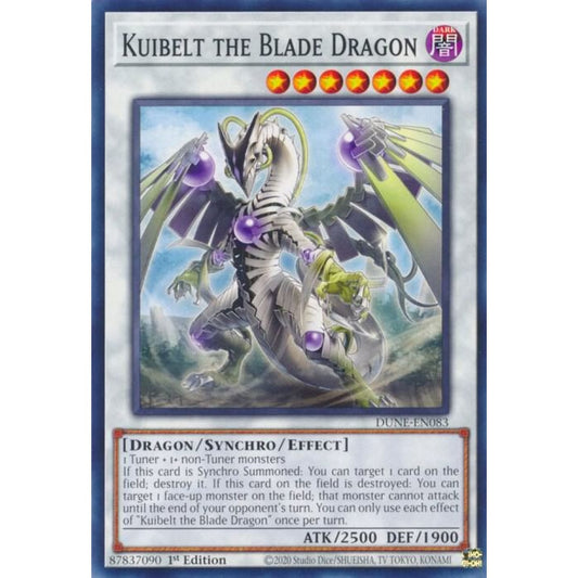Kuibelt the Blade Dragon DUNE-EN083 Common Yu-Gi-Oh Duelist Nexus