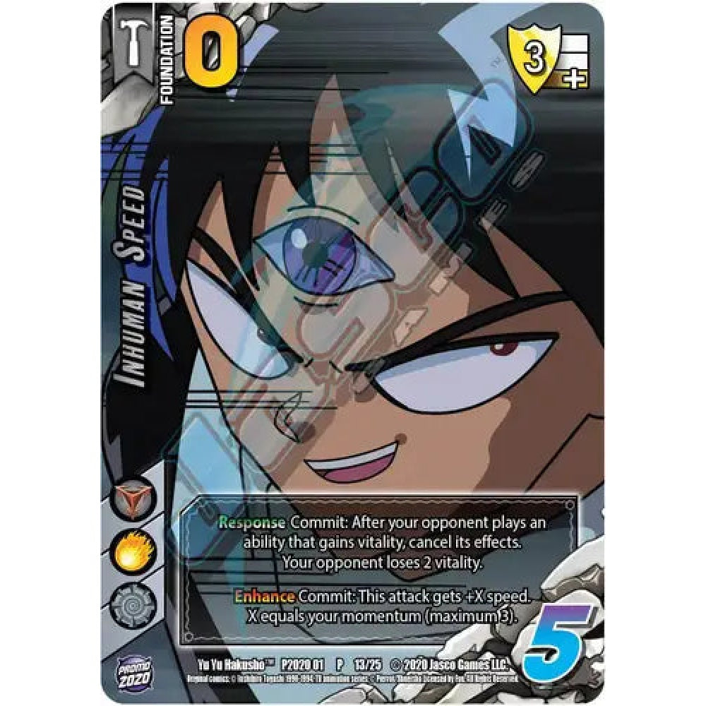 Inhuman Speed, 13/25, P, UniVersus, Promos