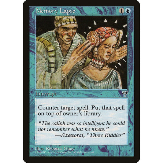 Memory Lapse common 74 Magic the Gathering Mirage