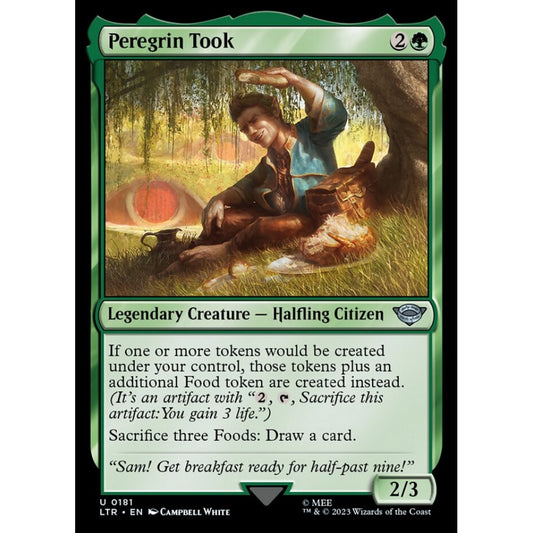 Peregrin Took, uncommon, 181, Magic the Gathering, The Lord of the Rings: Tales of Middle-earth