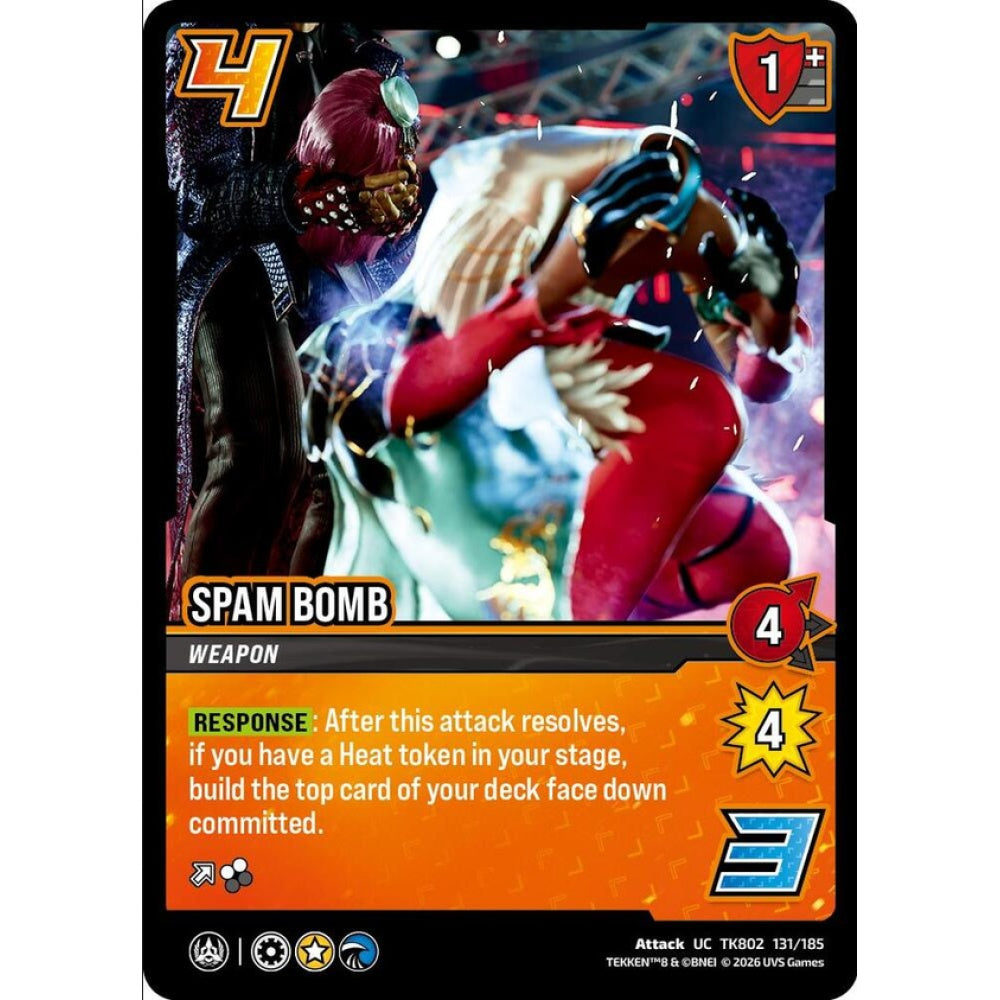 Spam Bomb 131/185 TK802 Universus Tekken 8 Attack UC