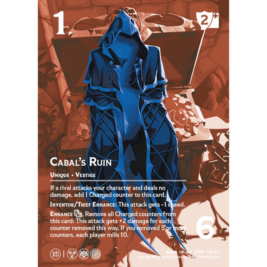 Cabal’s Ruin, 176/211, CR02, Universus, Critical Role: Heroes Of Exandria, Asset, UR-ALT