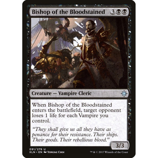 Bishop of the Bloodstained uncommon 91 Magic the Gathering Ixalan