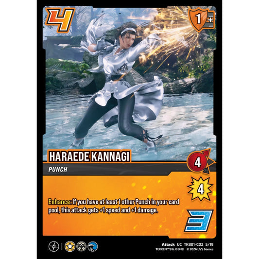 Haraede Kannagi, 5/19, TK801-CD2, Universus, TEKKEN 8 Clash Decks, Attack, UC