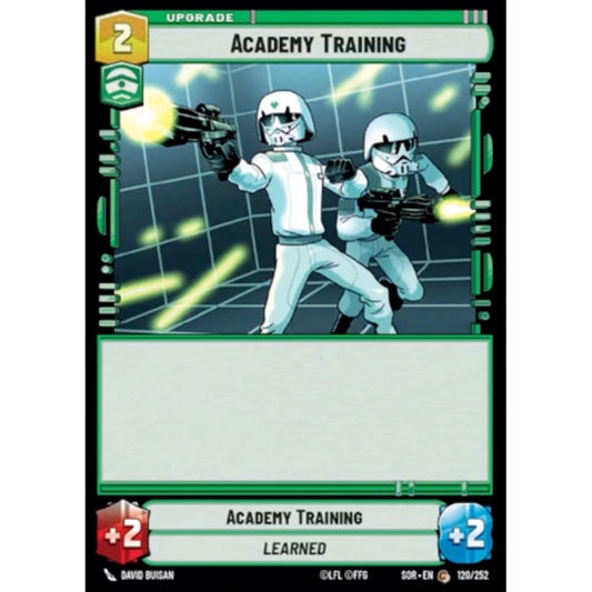 Academy Training, 120, C, Star Wars Unlimited, Sparks Of Rebellion