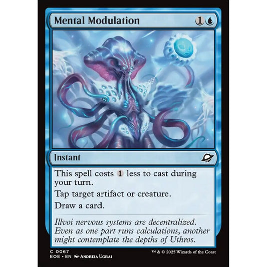 Mental Modulation common 67 Magic the Gathering Edge of Eternities