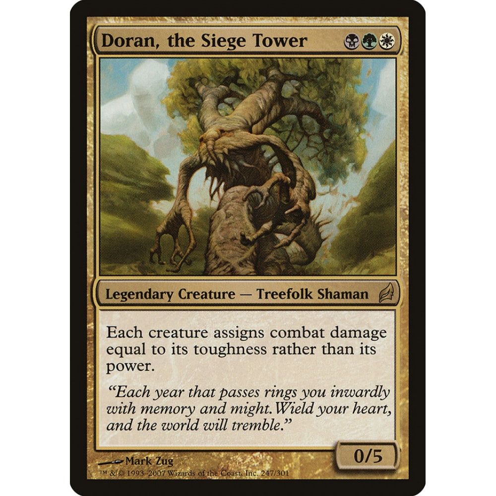 Doran, the Siege Tower rare 247 Magic the Gathering Lorwyn
