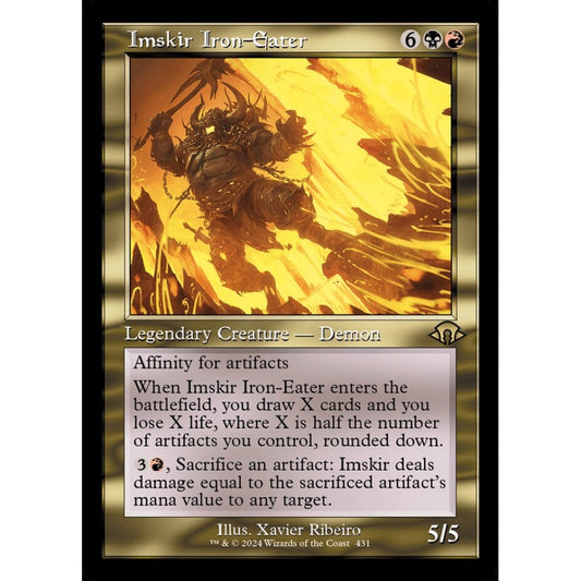 Imskir Iron-Eater, 431, rare, Magic: The Gathering, Modern Horizons 3