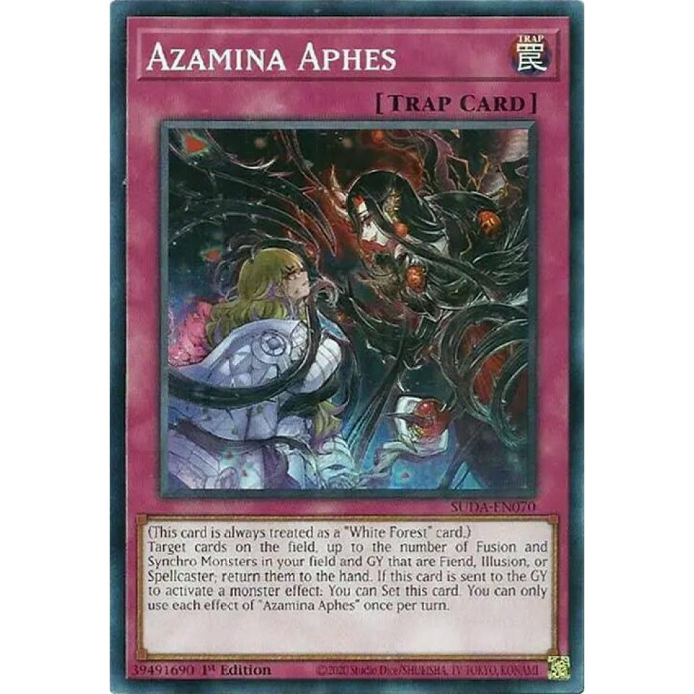 Azamina Aphes SUDA-EN070 Common Yu-Gi-Oh Supreme Darkness