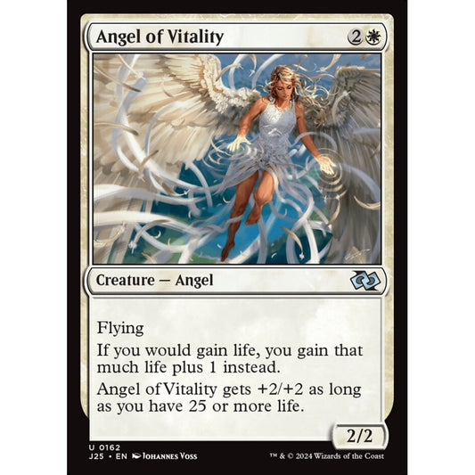 Angel of Vitality, 162, uncommon, Magic: The Gathering, Foundations Jumpstart