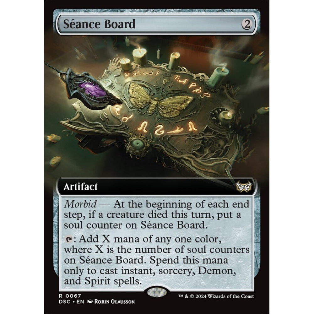 Séance Board, 67, rare, Magic: The Gathering, Duskmourn: House of Horror Commander