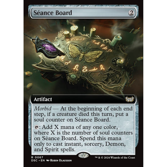 Séance Board, 67, rare, Magic: The Gathering, Duskmourn: House of Horror Commander