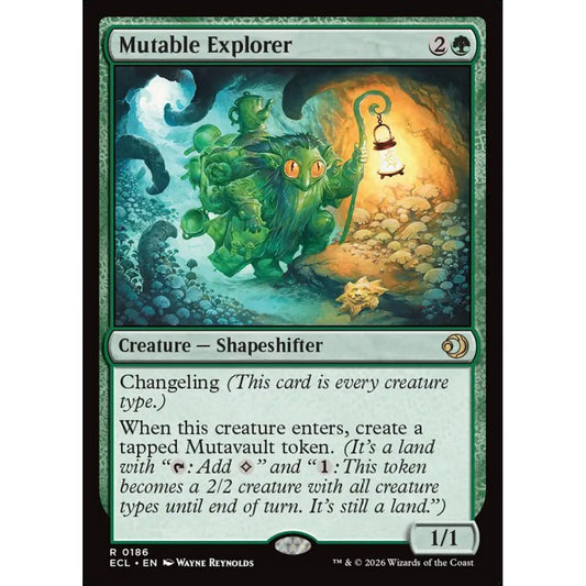 Mutable Explorer rare 186 Magic the Gathering Lorwyn Eclipsed