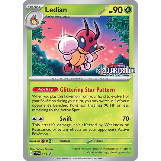 Ledian Promo 133 Pokemon Card Game Scarlet & Violet Promos