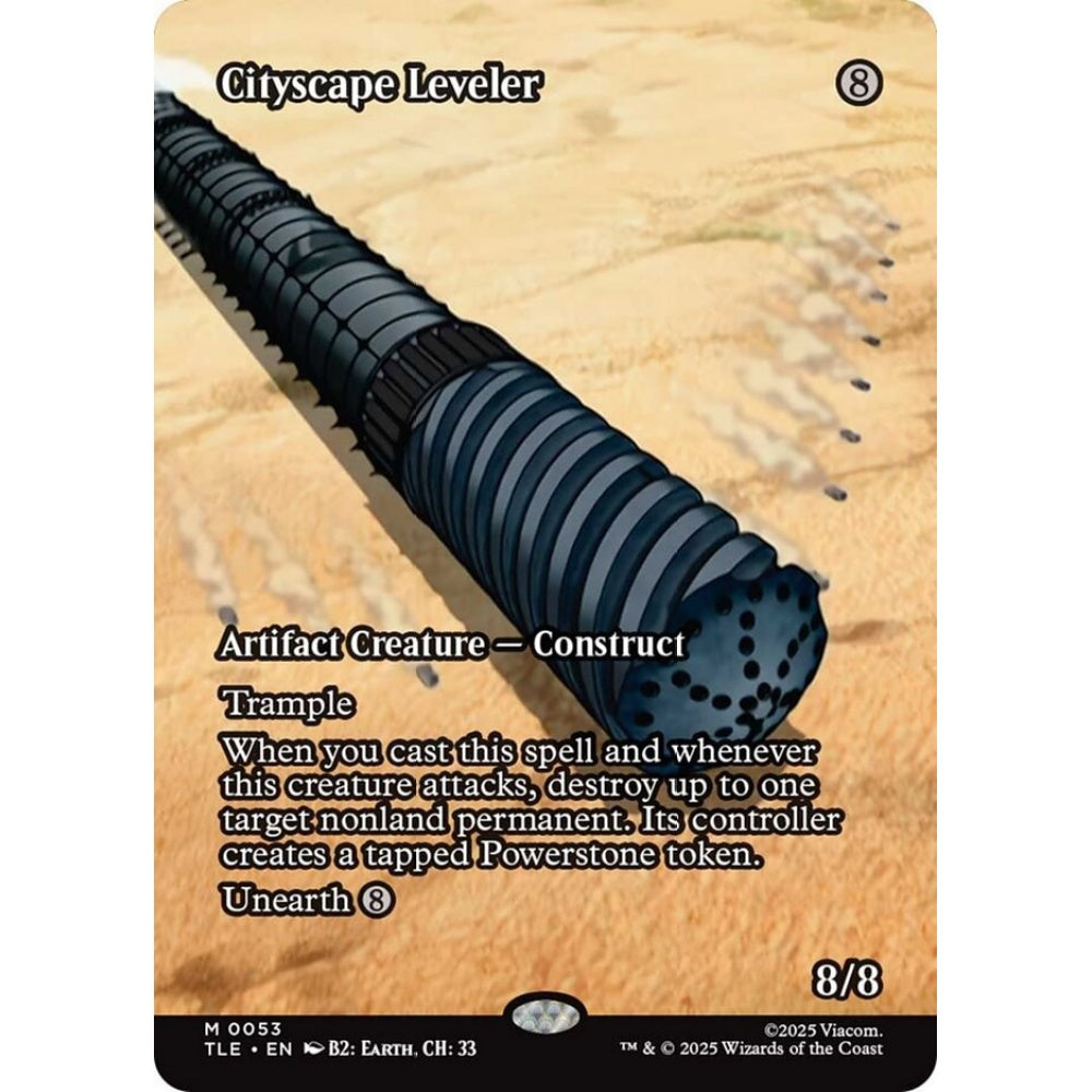 Cityscape Leveler mythic 53 Magic the Gathering Avatar: The Last Airbender Eternal