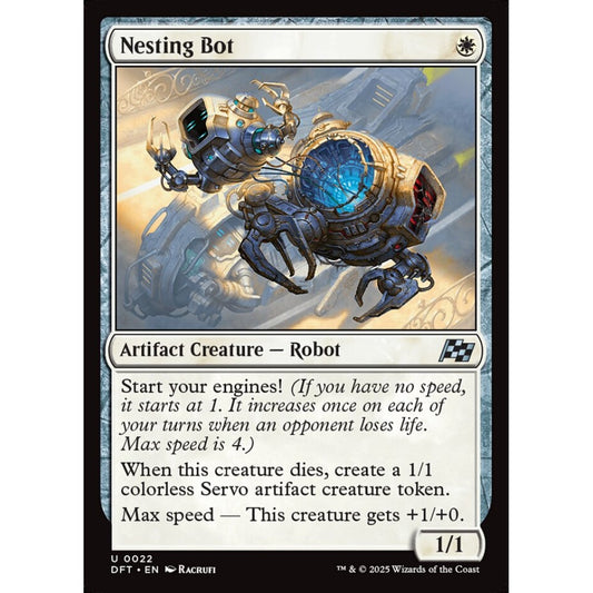 Nesting Bot, 22, uncommon, Magic: The Gathering, Aetherdrift