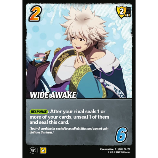 Wide Awake 22/22 KF01 Universus The King of Fighters XV: Challenger Series: Team Hero Foundation C