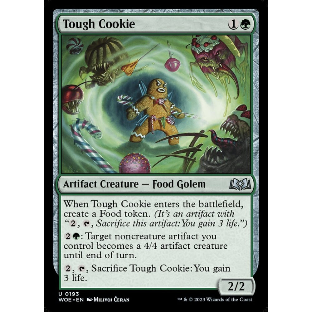 Tough Cookie, uncommon, 193, Magic the Gathering, Wilds of Eldraine