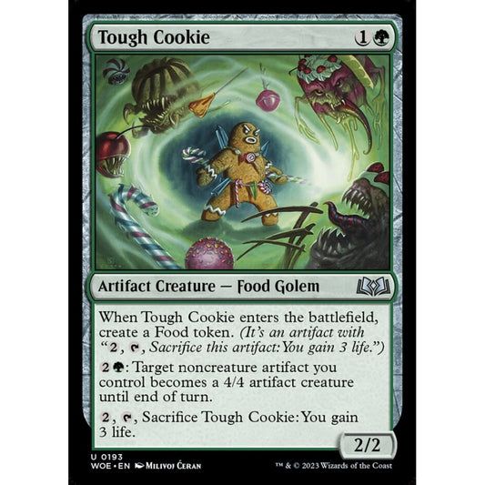 Tough Cookie, uncommon, 193, Magic the Gathering, Wilds of Eldraine