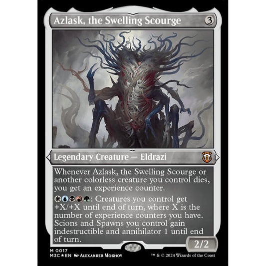 Azlask, the Swelling Scourge, 17, mythic, Magic: The Gathering, Modern Horizons 3