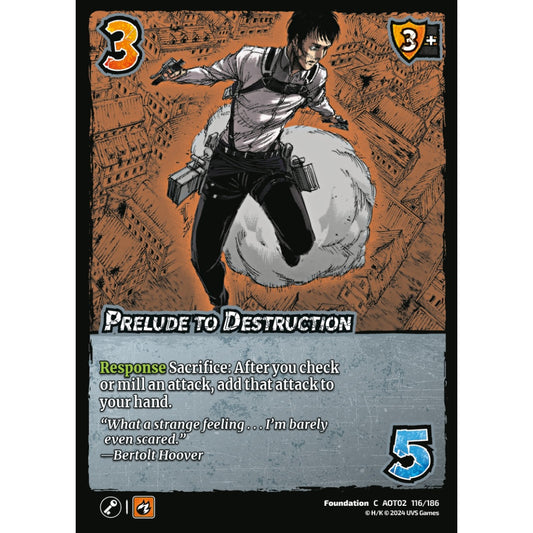 Prelude to Destruction, 116/186, AOT02, Universus, Attack on Titan: Origins of Power, Foundation, C