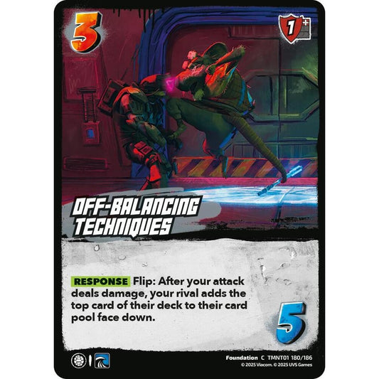 Off-Balancing Techniques 180/186 TMNT01 Universus Teenage Mutant Ninja Turtles Foundation C
