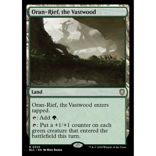 Oran-Rief, the Vastwood, 320, rare, Magic: The Gathering, Bloomburrow