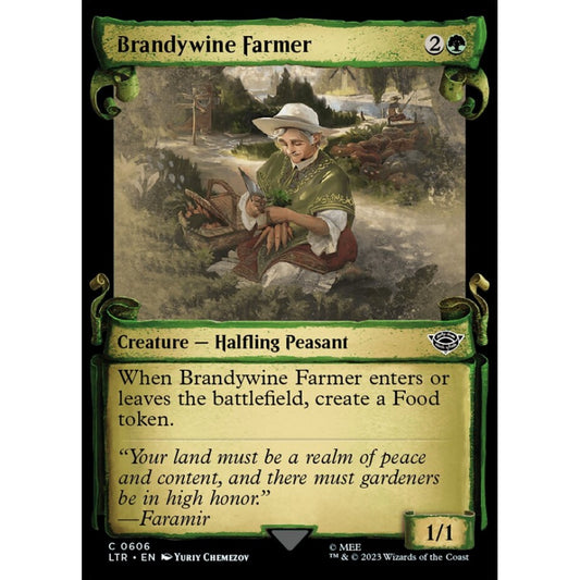 Brandywine Farmer, common, 606, Magic the Gathering, The Lord of the Rings: Tales of Middle-earth