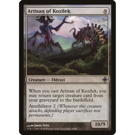 Artisan of Kozilek uncommon 2 Magic the Gathering Rise of the Eldrazi
