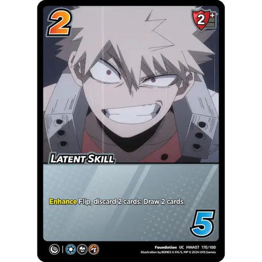 Latent Skill, 170/180, UC, UniVersus, MHA07 Girl Power
