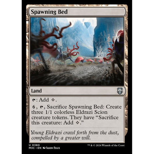 Spawning Bed, 380, uncommon, Magic: The Gathering, Modern Horizons 3