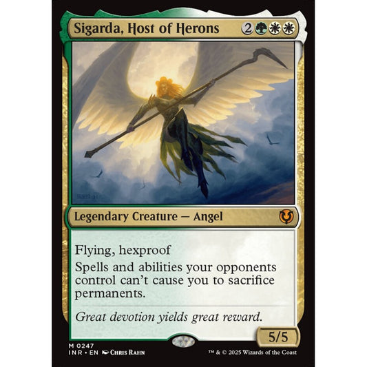 Sigarda, Host of Herons, 247, mythic, Magic: The Gathering, Innistrad Remastered