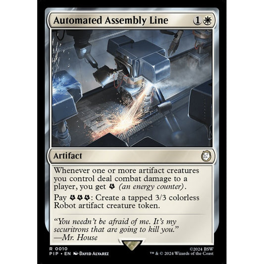 Automated Assembly Line rare 10 Magic the Gathering Fallout