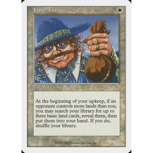 Land Tax uncommon 35 Magic the Gathering Battle Royale Box Set